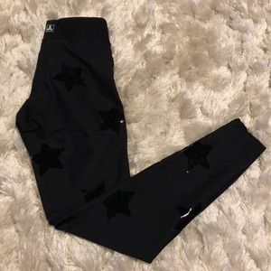 ULTRACOR BLACK/BLACK STAR LEGGINGS